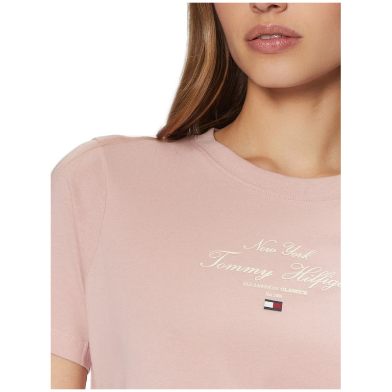 TOMMY HILFIGER Reg script c-nk ss
